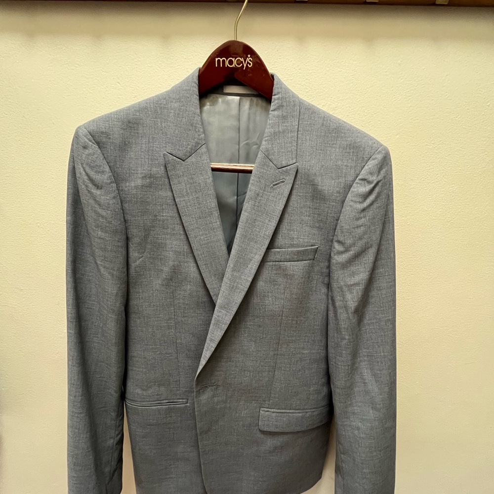 Topman Light Gray Blazer